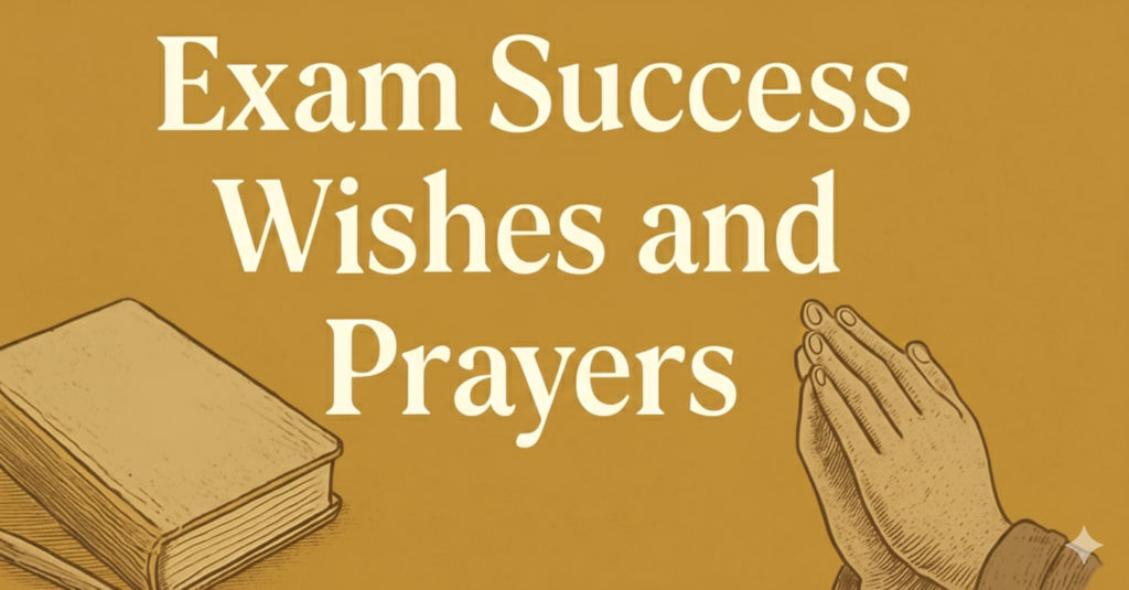 Exam Success Wishes and Prayers