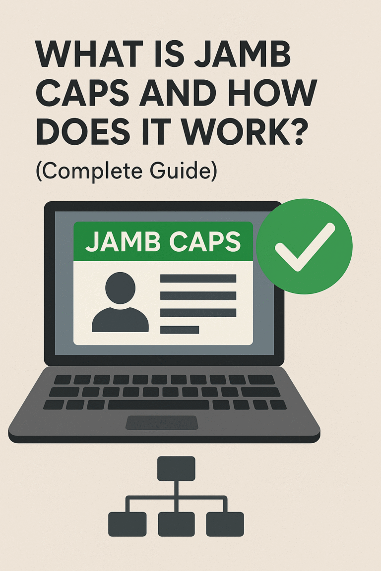 What is JAMB CAPS and How Does It Work? (Complete Guide)