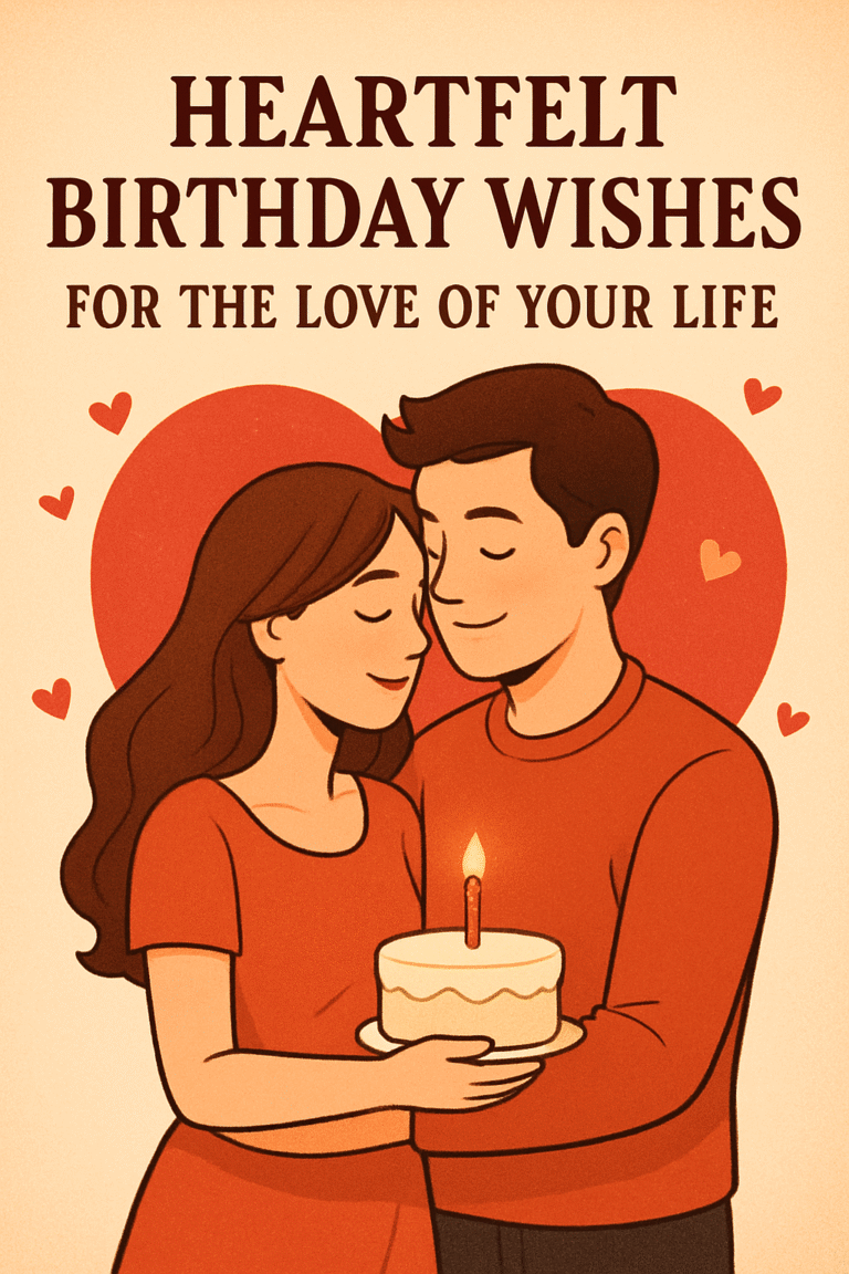 Heartfelt Birthday Wishes for the Love of Your Life
