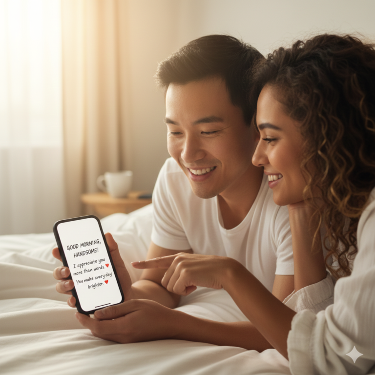 40 Sweet Appreciation Messages for Him to Brighten His Day