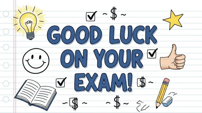 Exam Success Wishes and Prayers for My Brother (Motivational Messages)