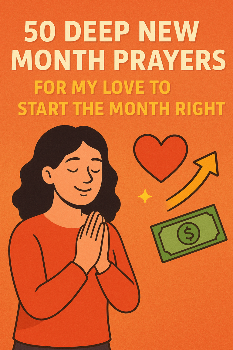 50 Deep New Month Prayers for My Love to Start the Month Right