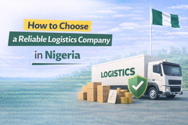 How to Choose a Reliable Logistics Company in Nigeria