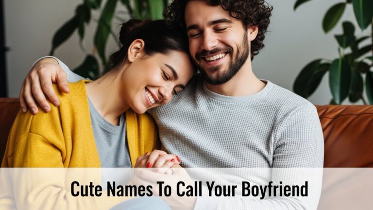 80+ Cute Pet Names for Boyfriend He’ll Actually Love