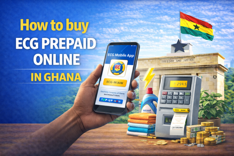 How to Buy ECG Prepaid Online in Ghana