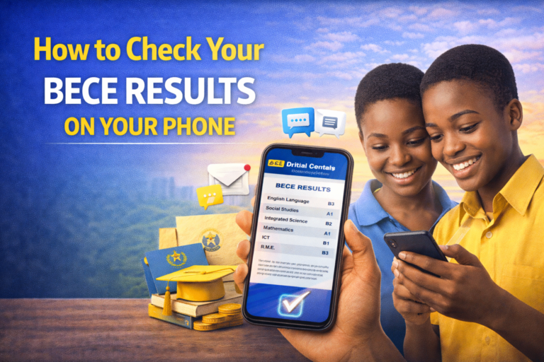 How to Check BECE Results on your Phone
