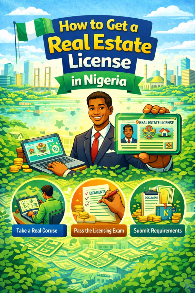 How to Get a Real Estate License in Nigeria (Requirements & Cost)