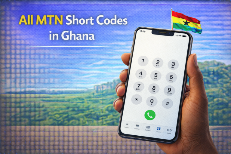 All MTN Short Codes in Ghana (2026 Updated List)