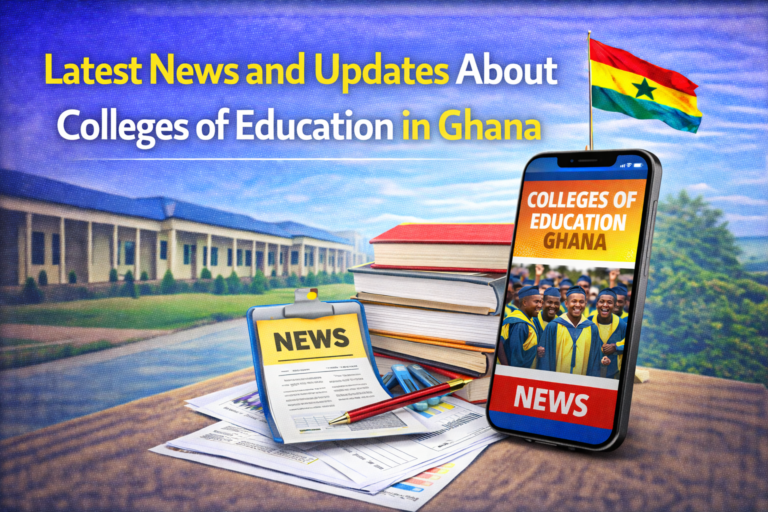 Latest News and Updates About Colleges of Education in Ghana