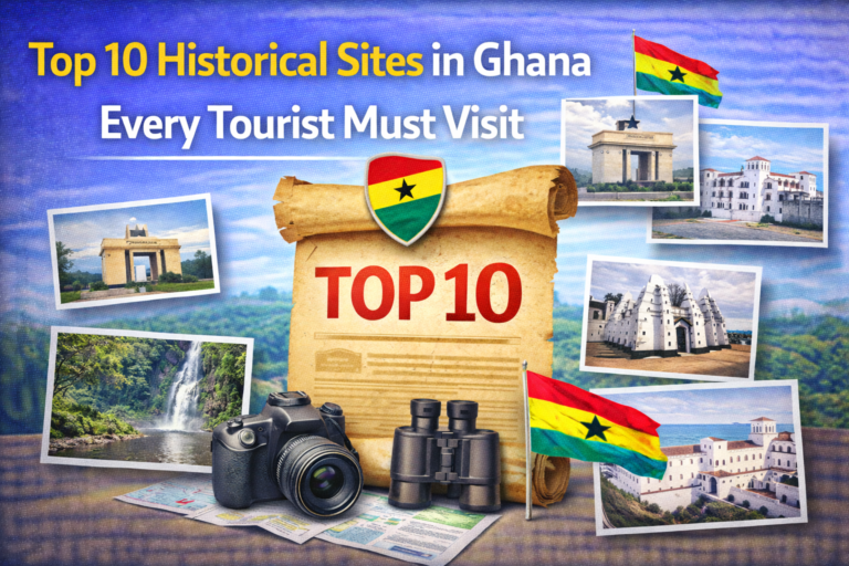 Top 10 Historical Sites in Ghana Every Tourist Must Visit
