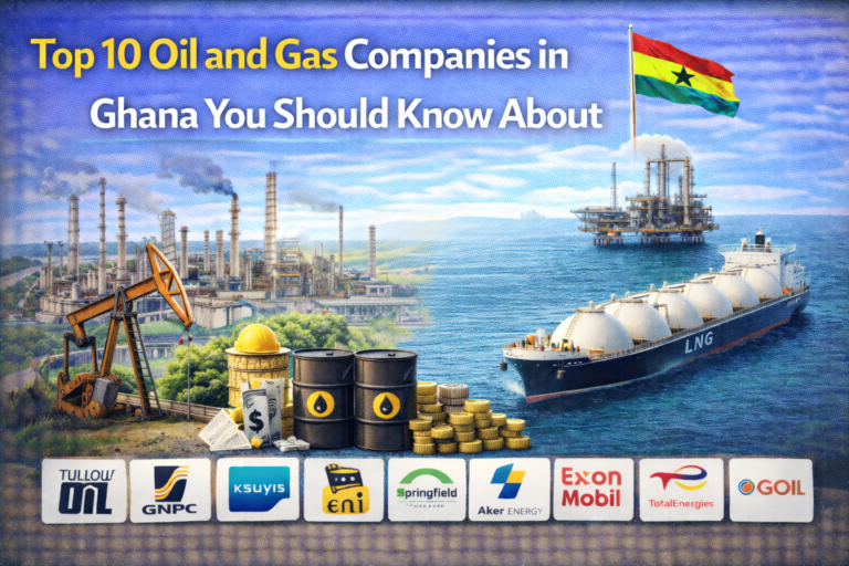 Top 10 Oil and Gas Companies in Ghana You Should Know About
