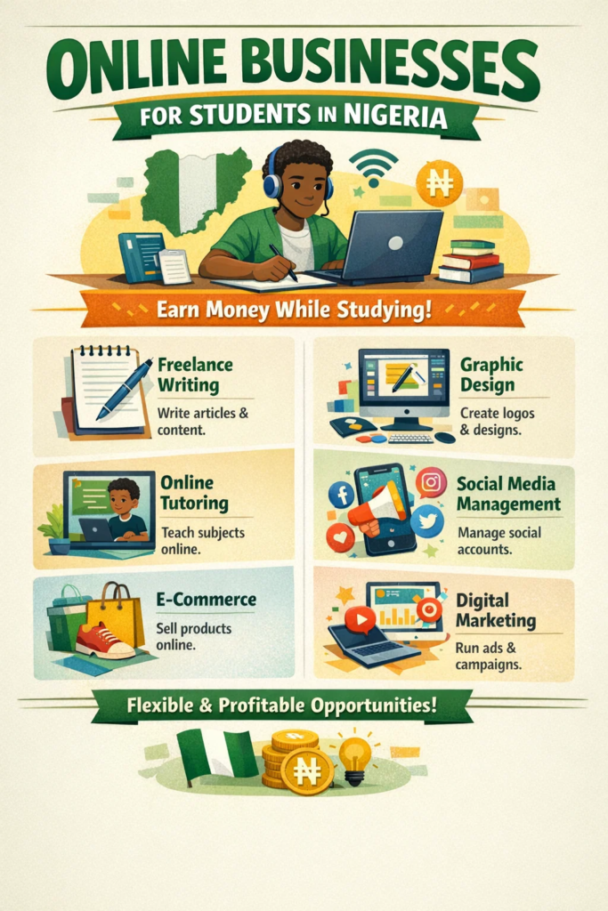 online businesses for students