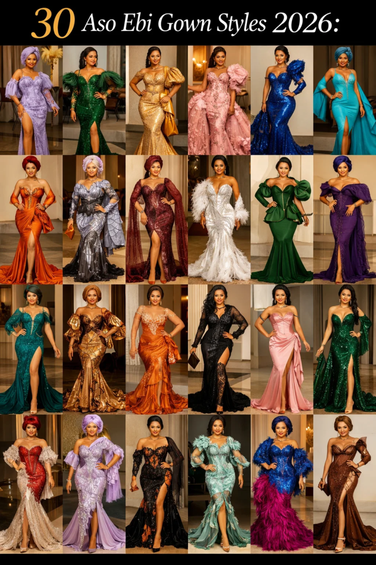 30 Aso Ebi Gown Styles 2026: Stunning Party Looks for Every Occasion