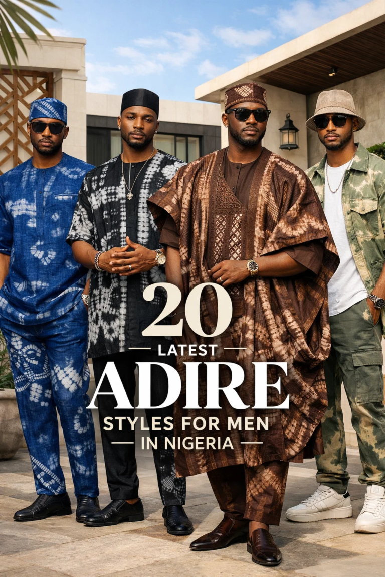 20 Latest Adire Styles for Men in Nigeria: Modern Native Inspirations