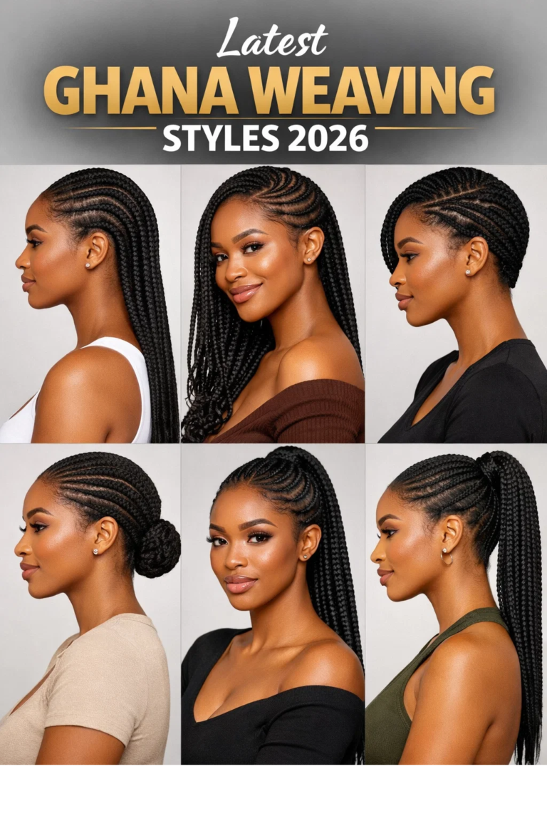 Latest Ghana Weaving Styles 2026: Trending Hairstyles for Women