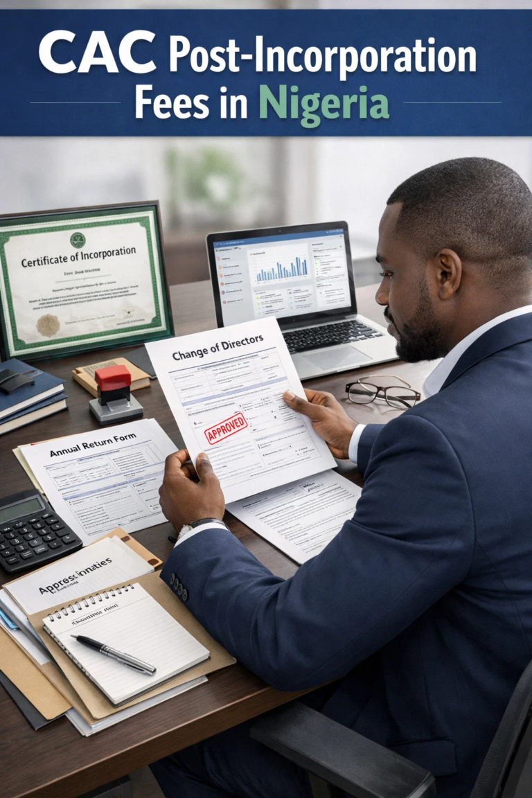 CAC Post Incorporation Fees in Nigeria: Full Cost Breakdown