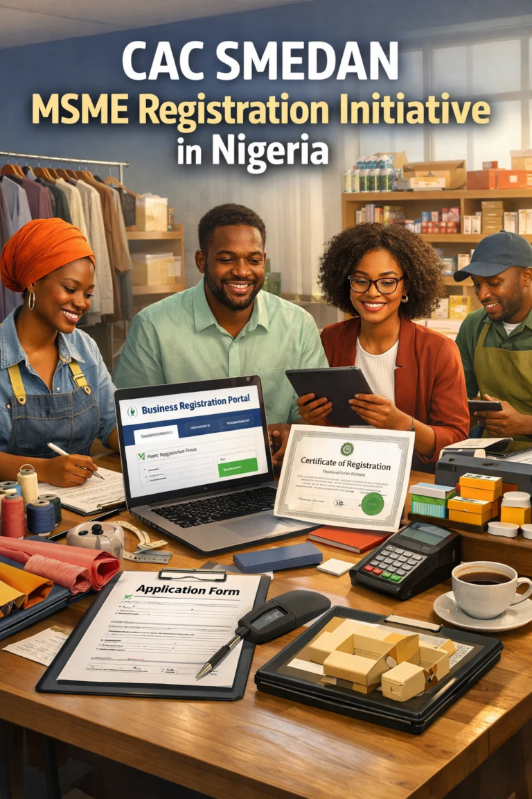 CAC SMEDAN MSME Registration Initiative in Nigeria- A Guide
