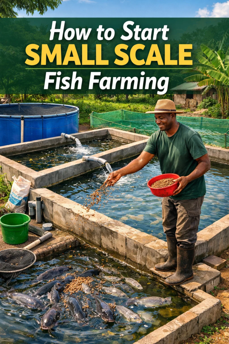 How to Start Small Scale Fish Farming in Nigeria (12 Important Steps)