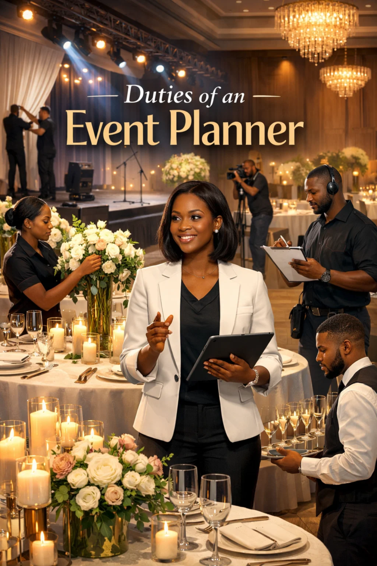 8 Duties of an Event Planner: Roles, Responsibilities & Skills Needed