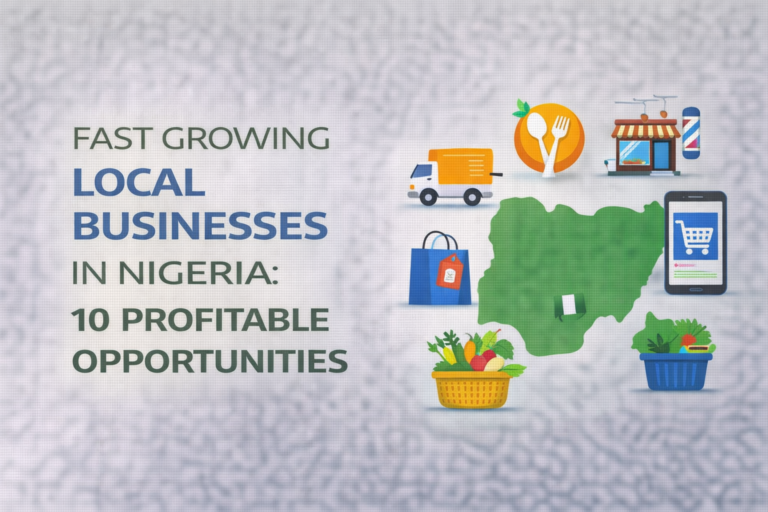 Fast Growing Local Businesses in Nigeria: 10 Profitable Opportunities to Explore