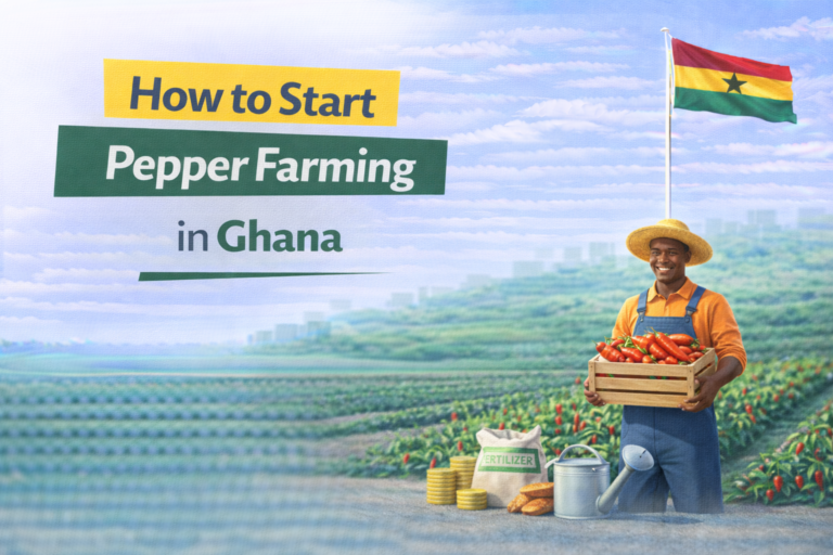 How to Start Pepper Farming in Ghana