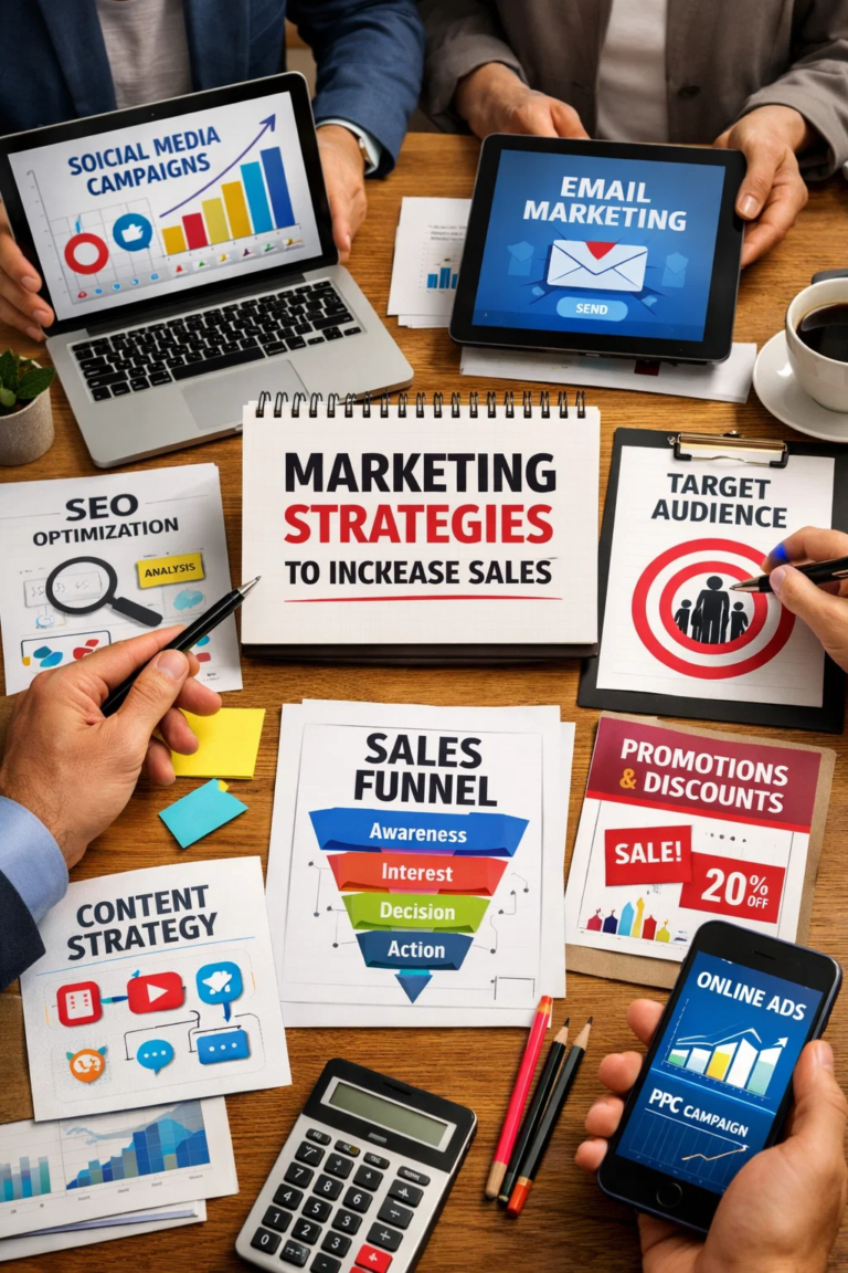 Marketing Strategies to Increase Sales: Proven Tactics for Business Growth