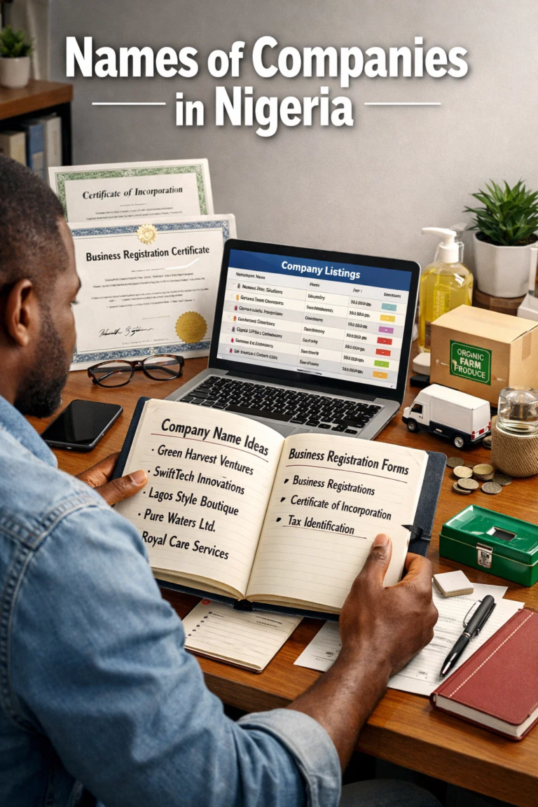 Names of Companies in Nigeria: Top Registered Businesses Across Industries