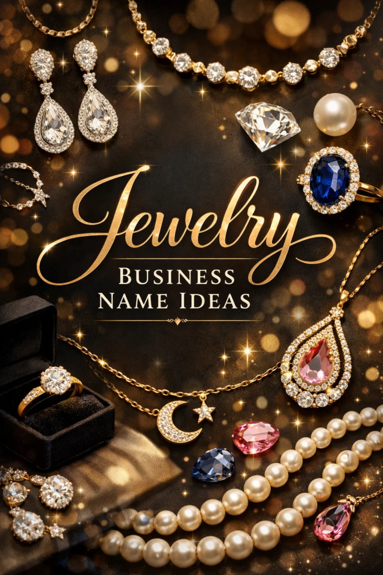 Jewelry Business Name Ideas: Creative & Catchy Brand Suggestions
