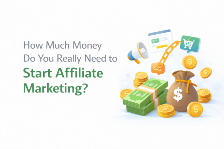 How Much Money Do You Really Need to Start Affiliate Marketing in 2026?