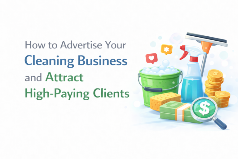 How to Advertise Your Cleaning Business and Attract High-Paying Clients