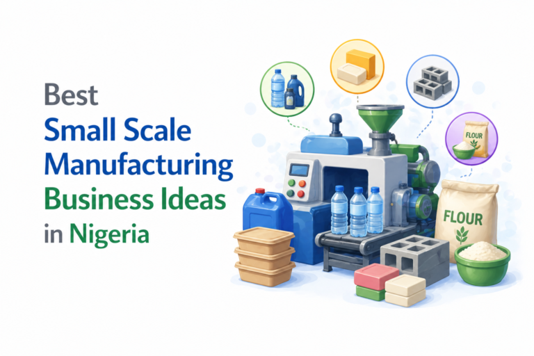 Best Small Scale Manufacturing Business Ideas in Nigeria for 2026
