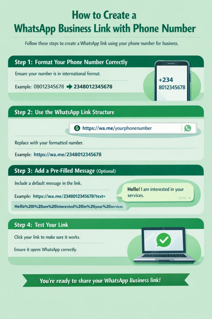 WhatsApp Business Link