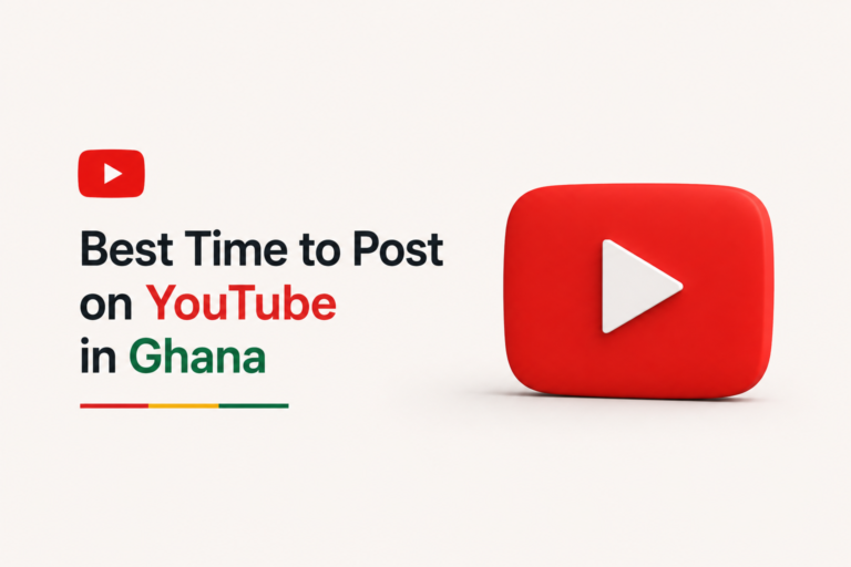 Best Time to Post on YouTube in Ghana